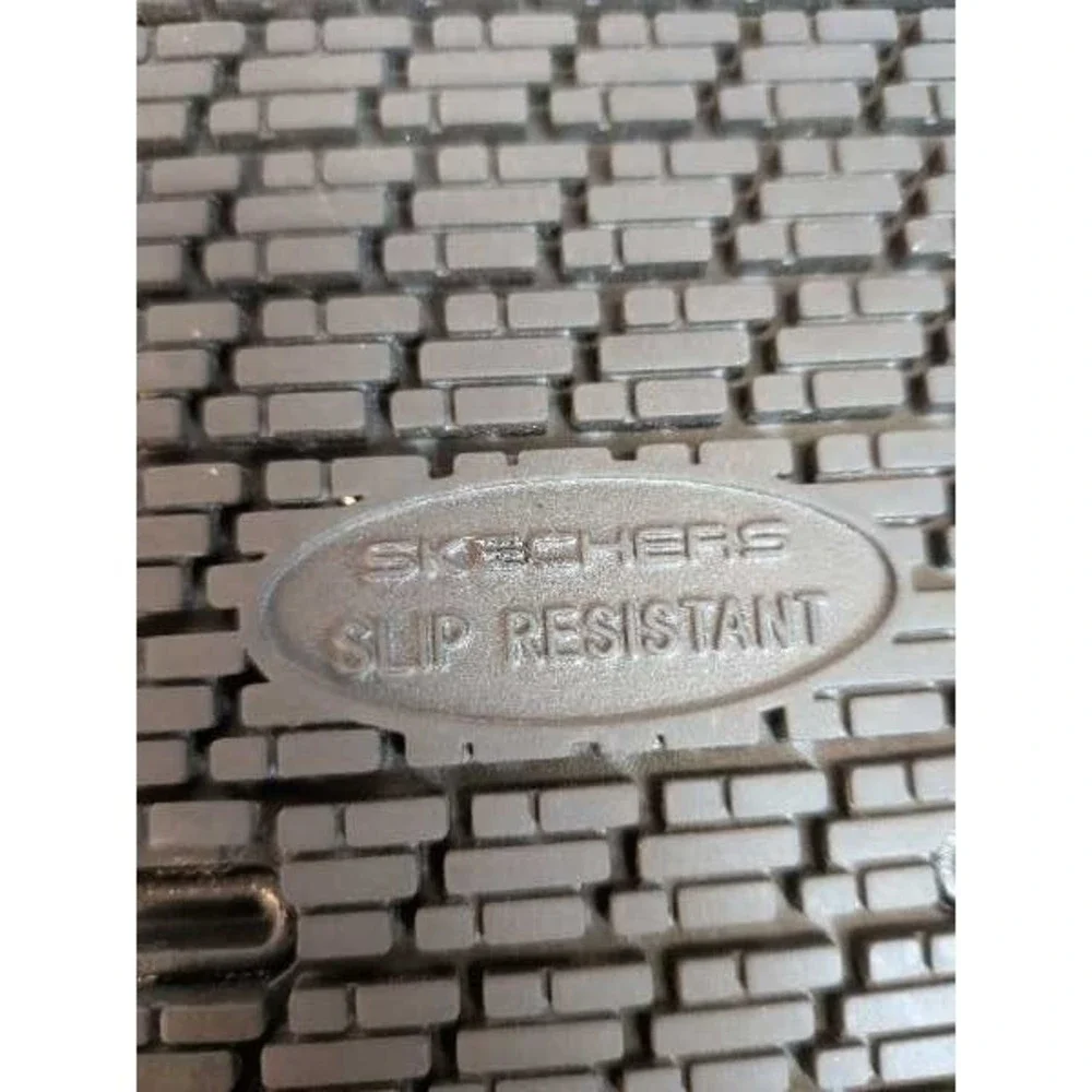 Skechers Slip Resistant Memory Foam Work Shoes Black Men's Size 7 Wide